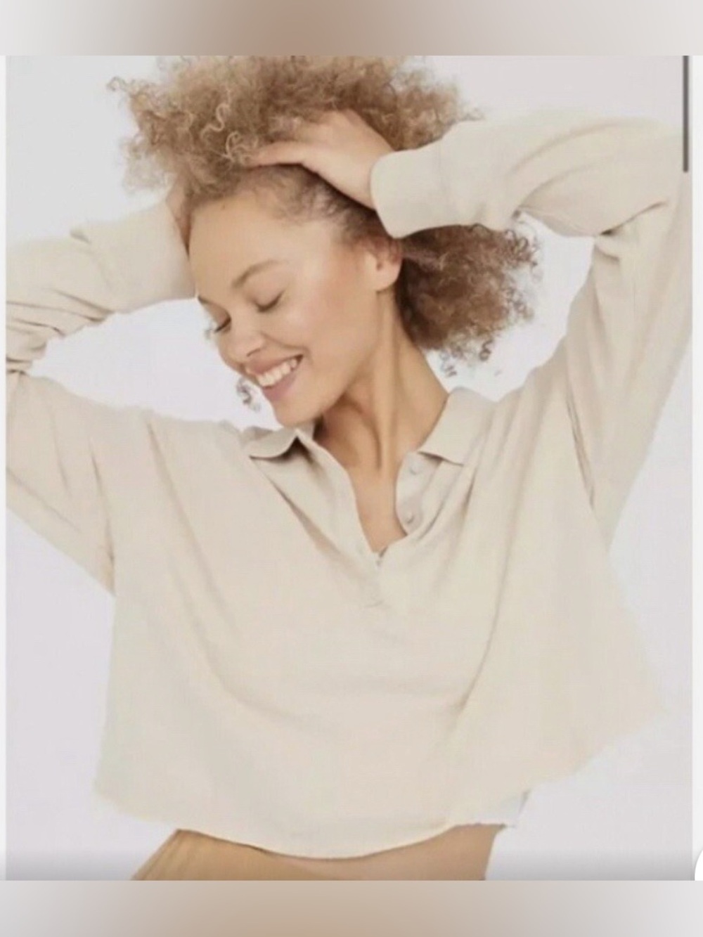 Offline by Aerie Polo Crop Top